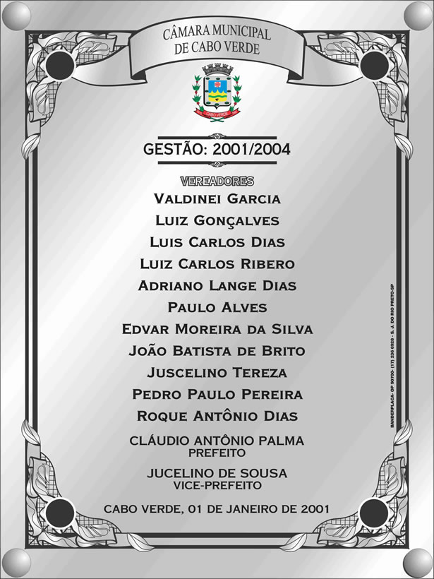 Legislatura 2001-2004